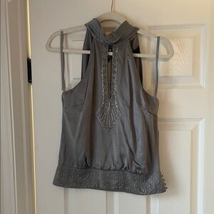 BCBGMAXAZRIA Women’s Halter Tank Top